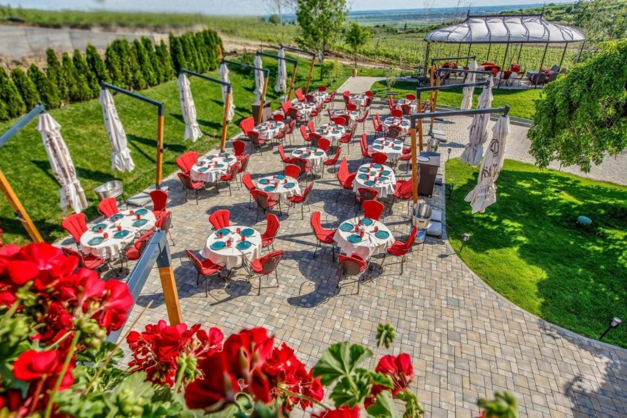 Casa Timis - Wellness & Spa Resort Chitorani Экстерьер фото Terrace of the restaurant