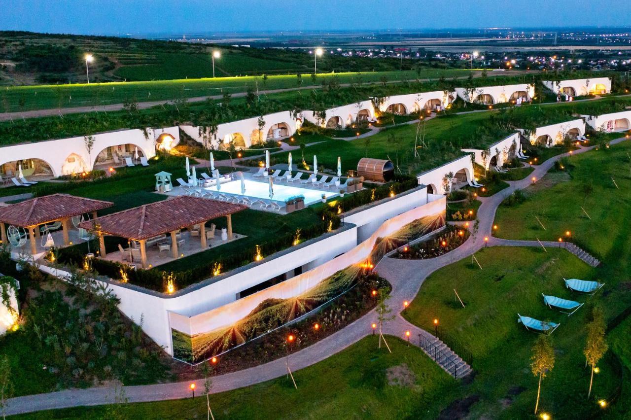 Casa Timis - Wellness & Spa Resort Chitorani Экстерьер фото Aerial view of the resort